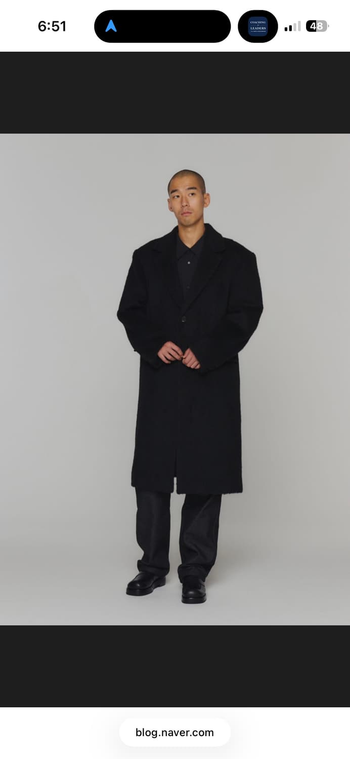 아모멘토 헤어리 롱 코트 상품이미지2