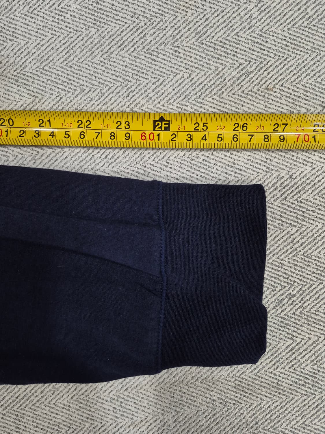 폴로랄프로렌 네이비 코튼 하프 집업 긴팔티 남성 105사이즈 상품이미지9