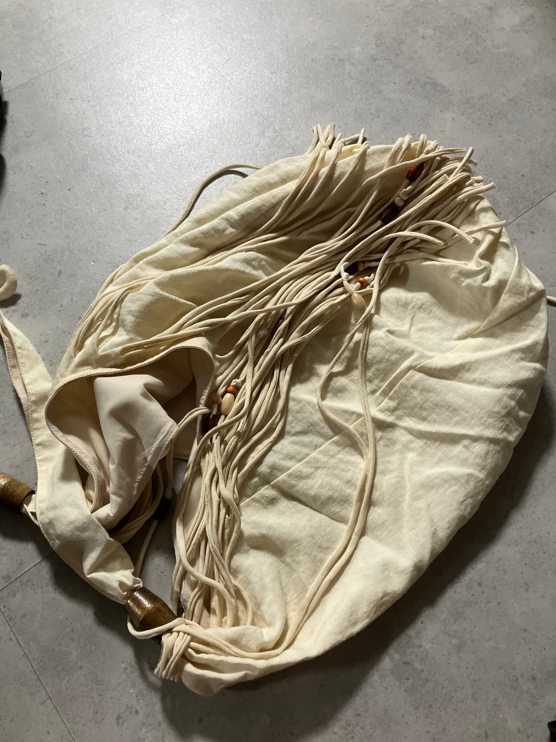 스컬프터 프린지 마켓백 로우 상품이미지3