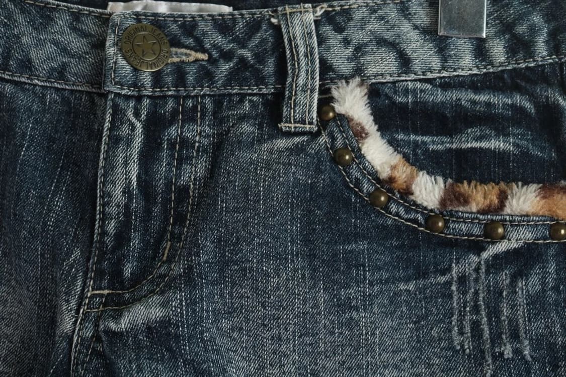 Colza 호피 퍼 반바지 숏팬츠 상품이미지2