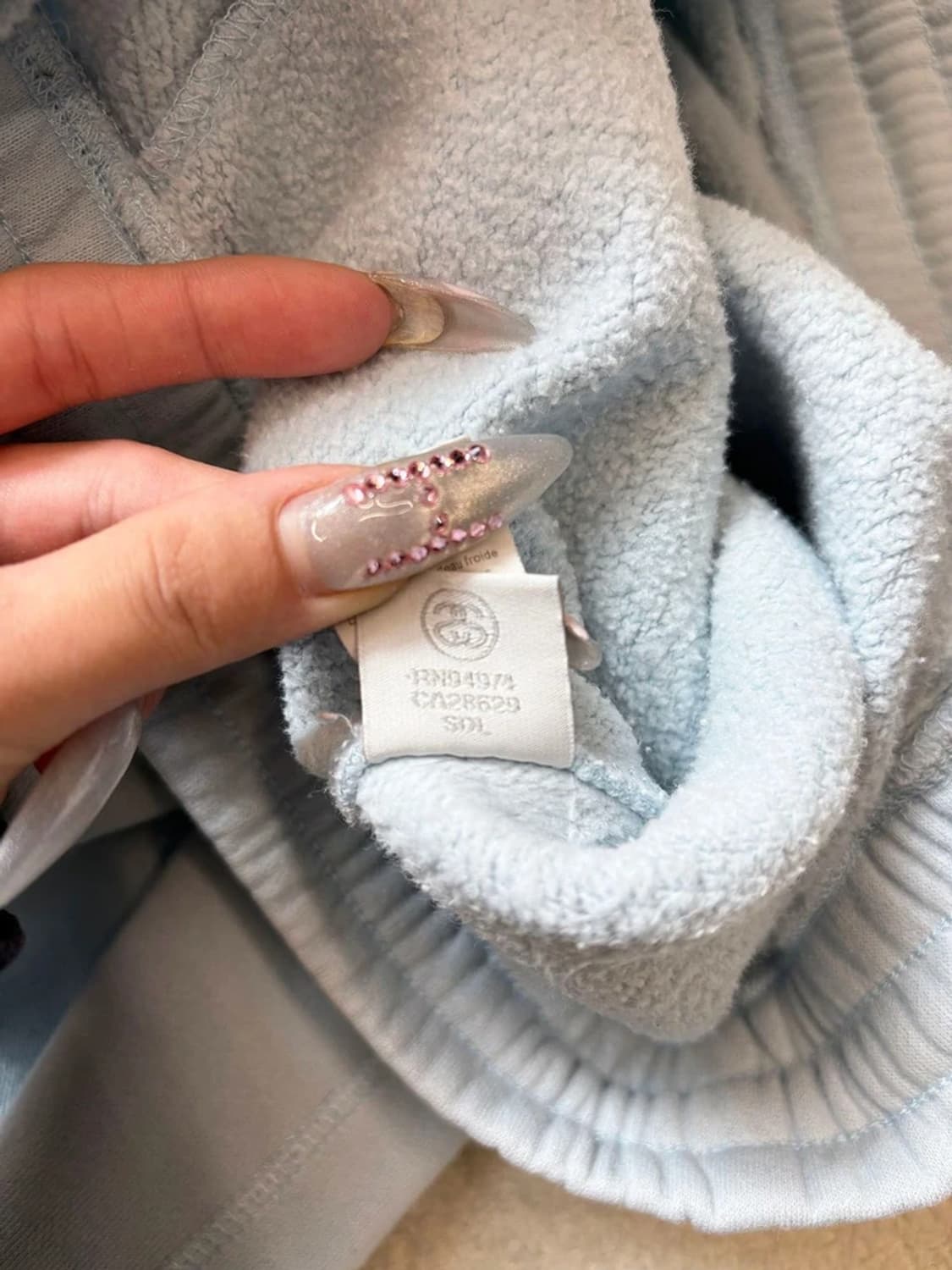 스투시 기모 스트레이트 조거 스웻 팬츠 PN6776    상품이미지10