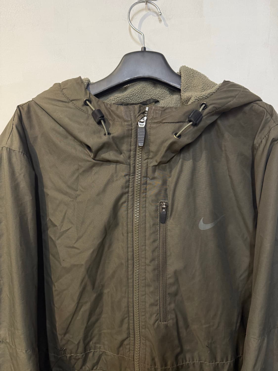 나이키 카키 기모자켓 상품이미지2