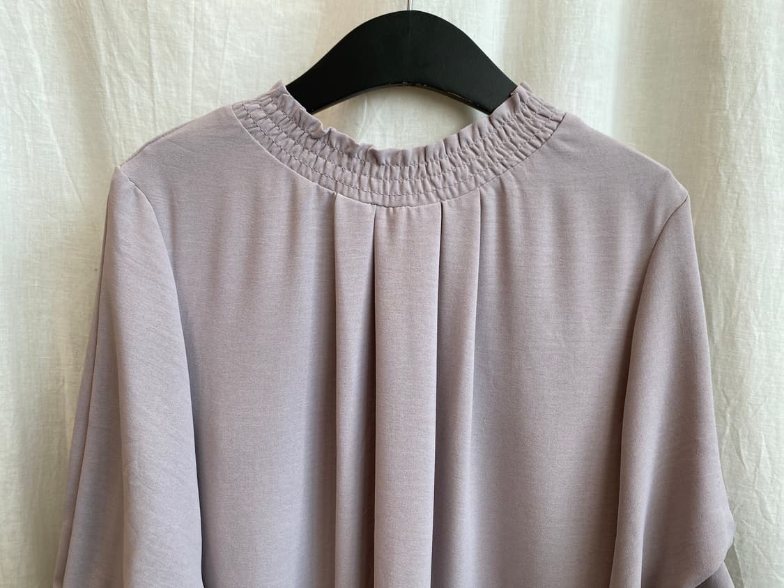 연보라 7부 블라우스(M) 상품이미지4