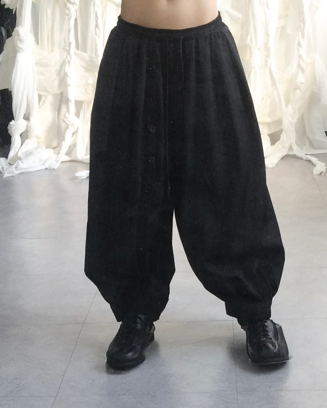 Button point balloon fit pants 상품이미지8