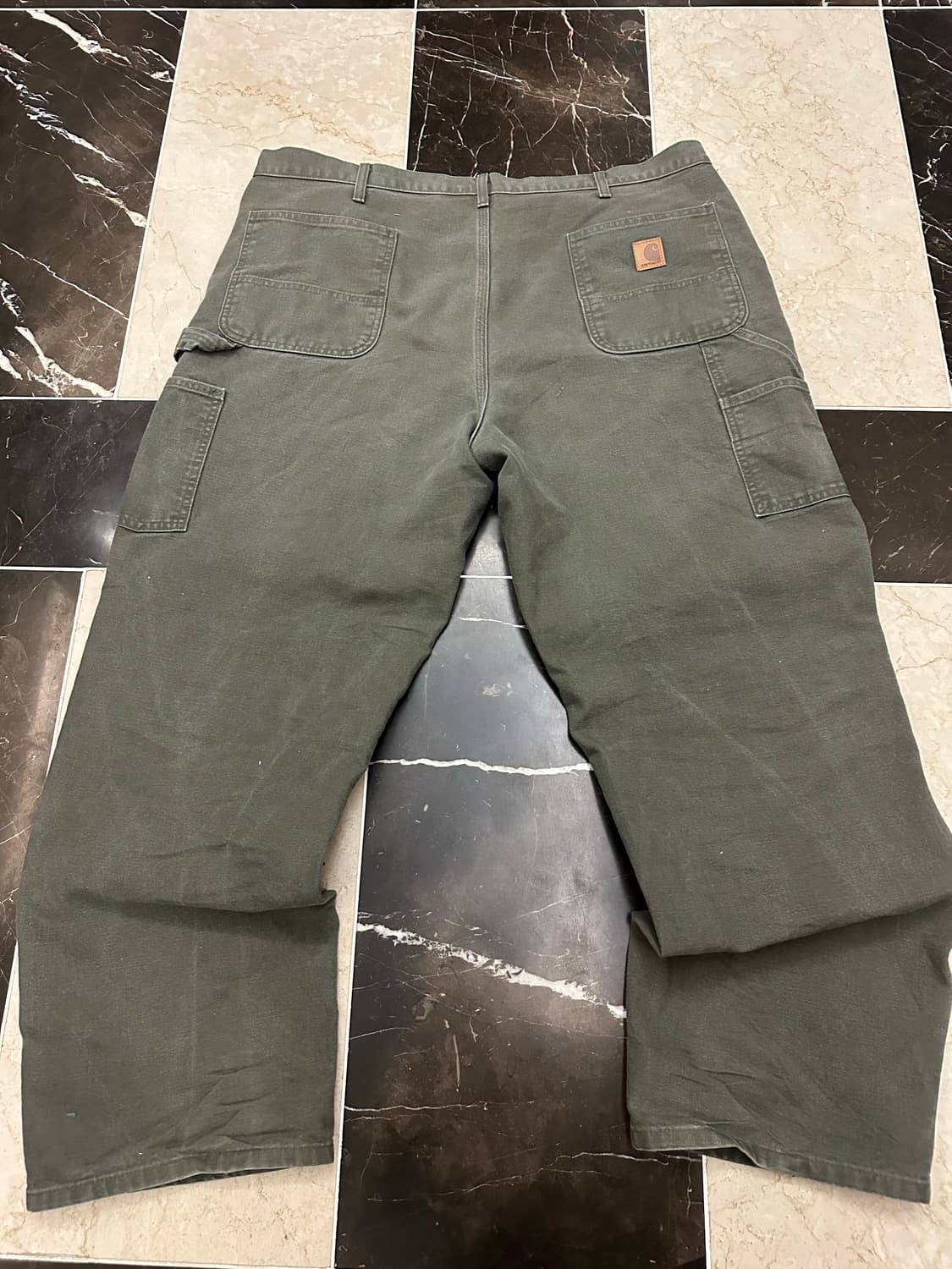 (42)칼하트 워크팬츠 모스그린  상품이미지1