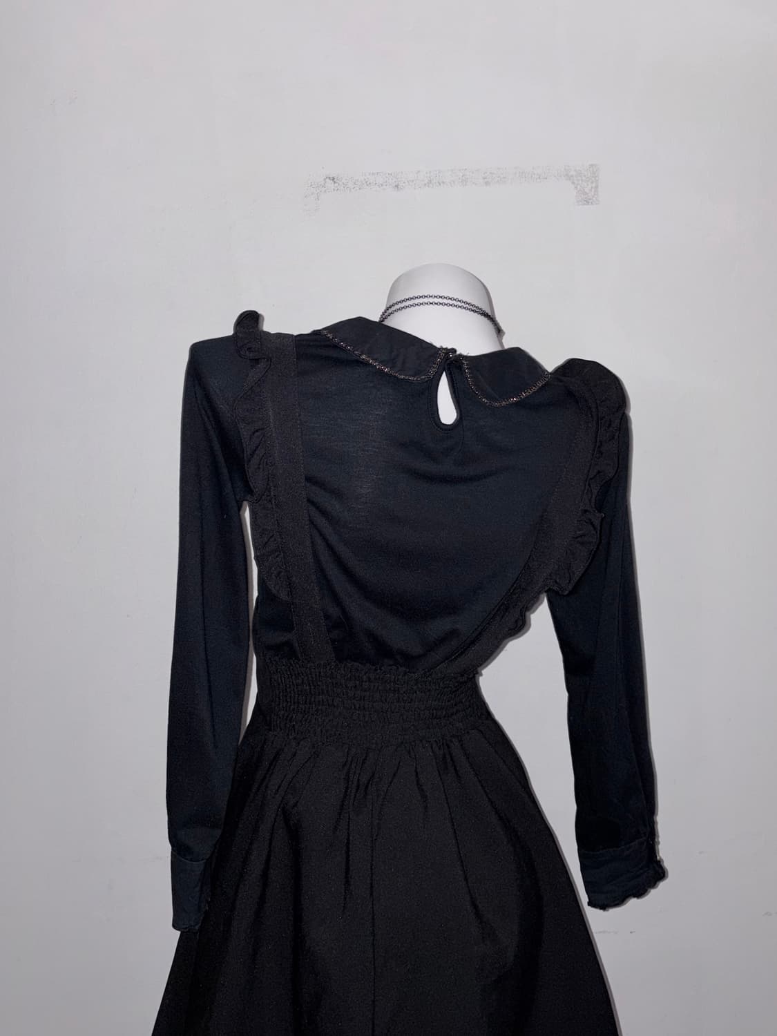 코르셋 멜빵 스커트 고스 고딕 고스로리 다크페어리 상품이미지4