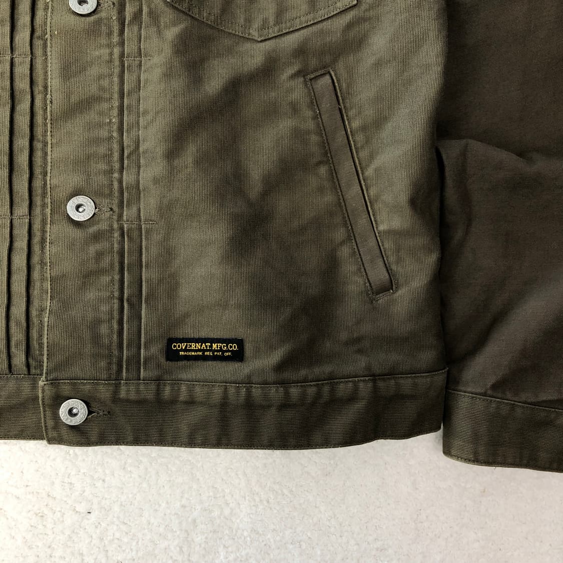 커버낫 코듀로이 카라 워크자켓  상품이미지4