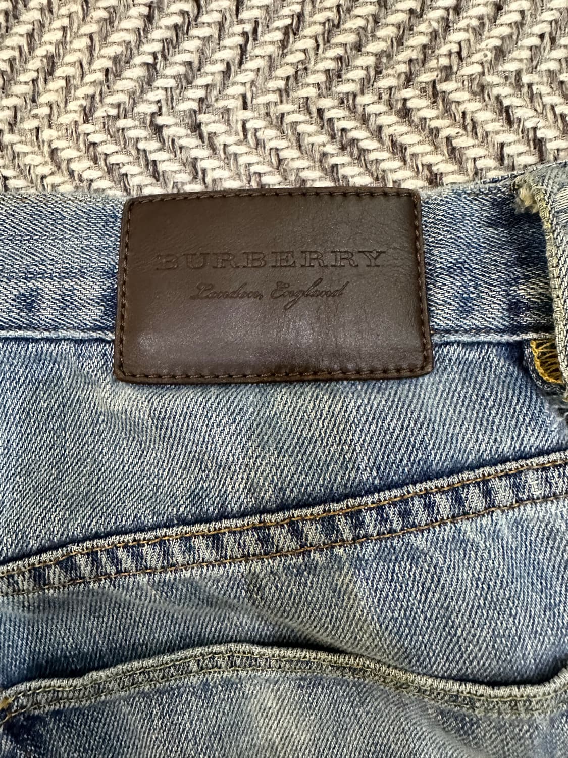 버버리 데님 팬츠 34 상품이미지3