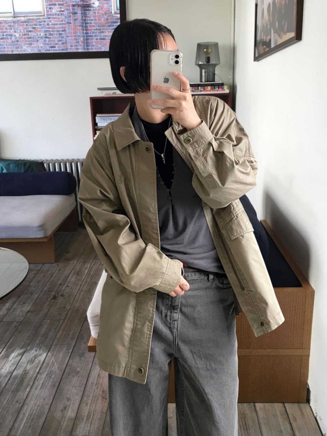 입생로랑 집업 자켓 (Man L) AB0805 상품이미지2