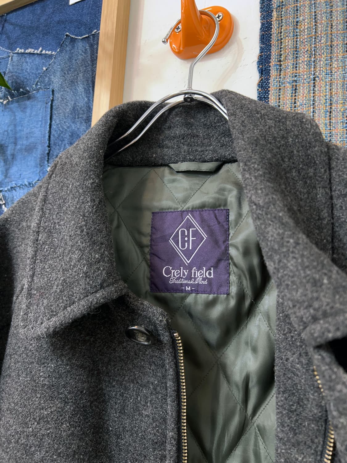 CRELY FIELD Wool Field Coat  상품이미지4