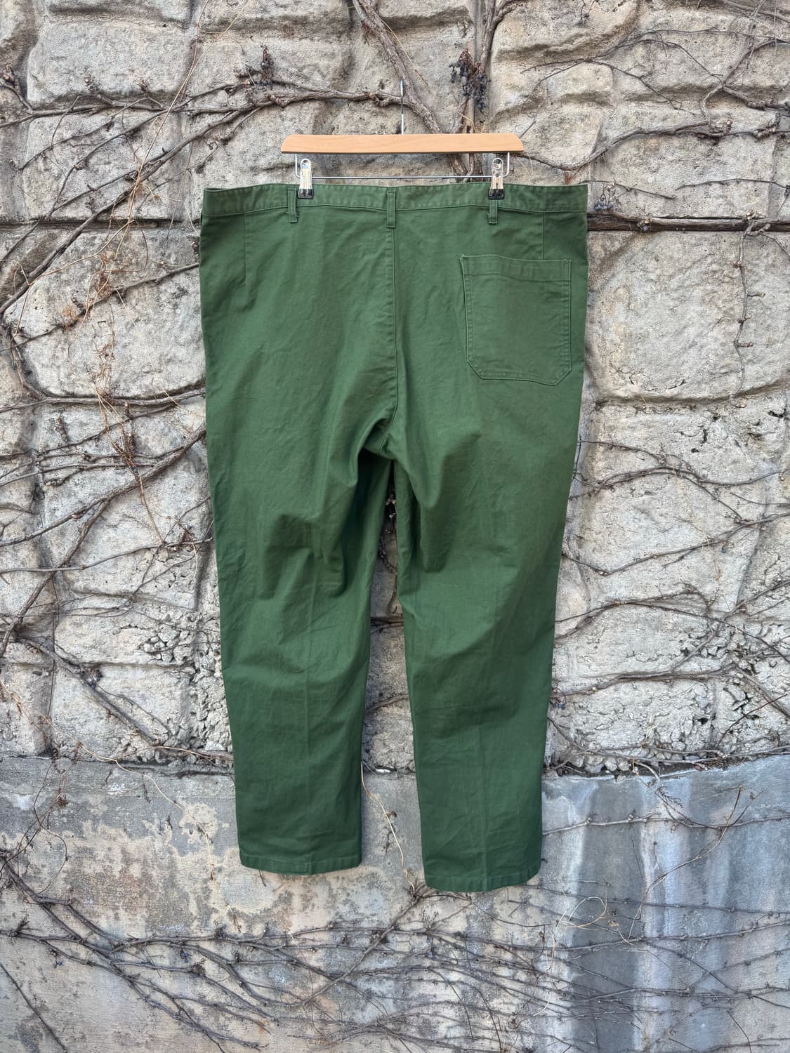 60~70s 스웨덴군 오리지널 퍼티그 팬츠 미군 빅사이즈 상품이미지2