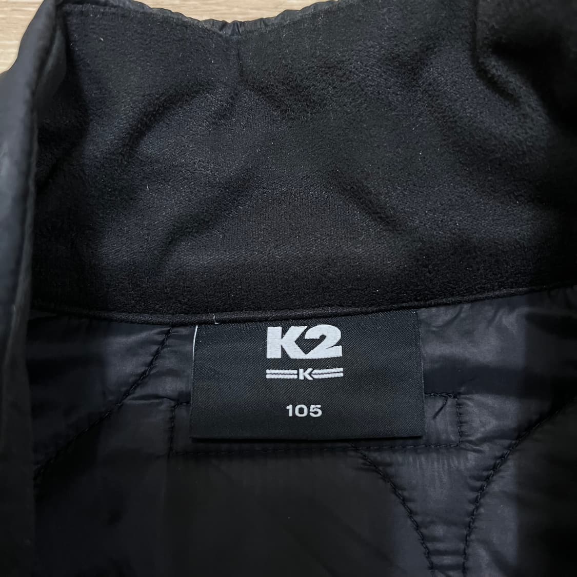 노스페이스 여성 페이즐리 로고 초경량 패딩 점퍼 [블랙] XS/85 상품이미지5