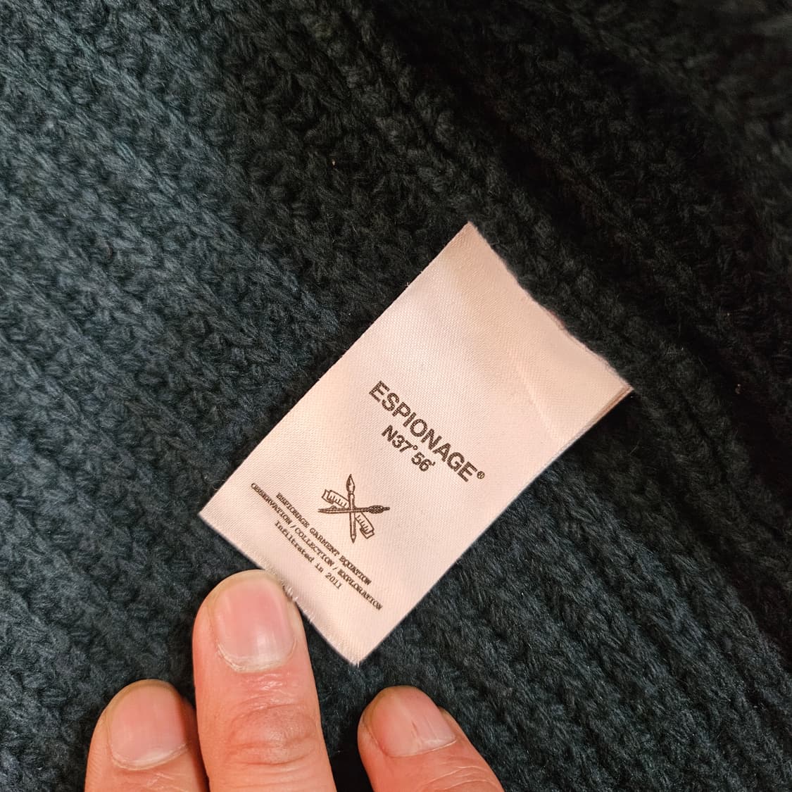 에스피오나지 레슬리 넥리스 투웨이 집업 가디건 상품이미지6