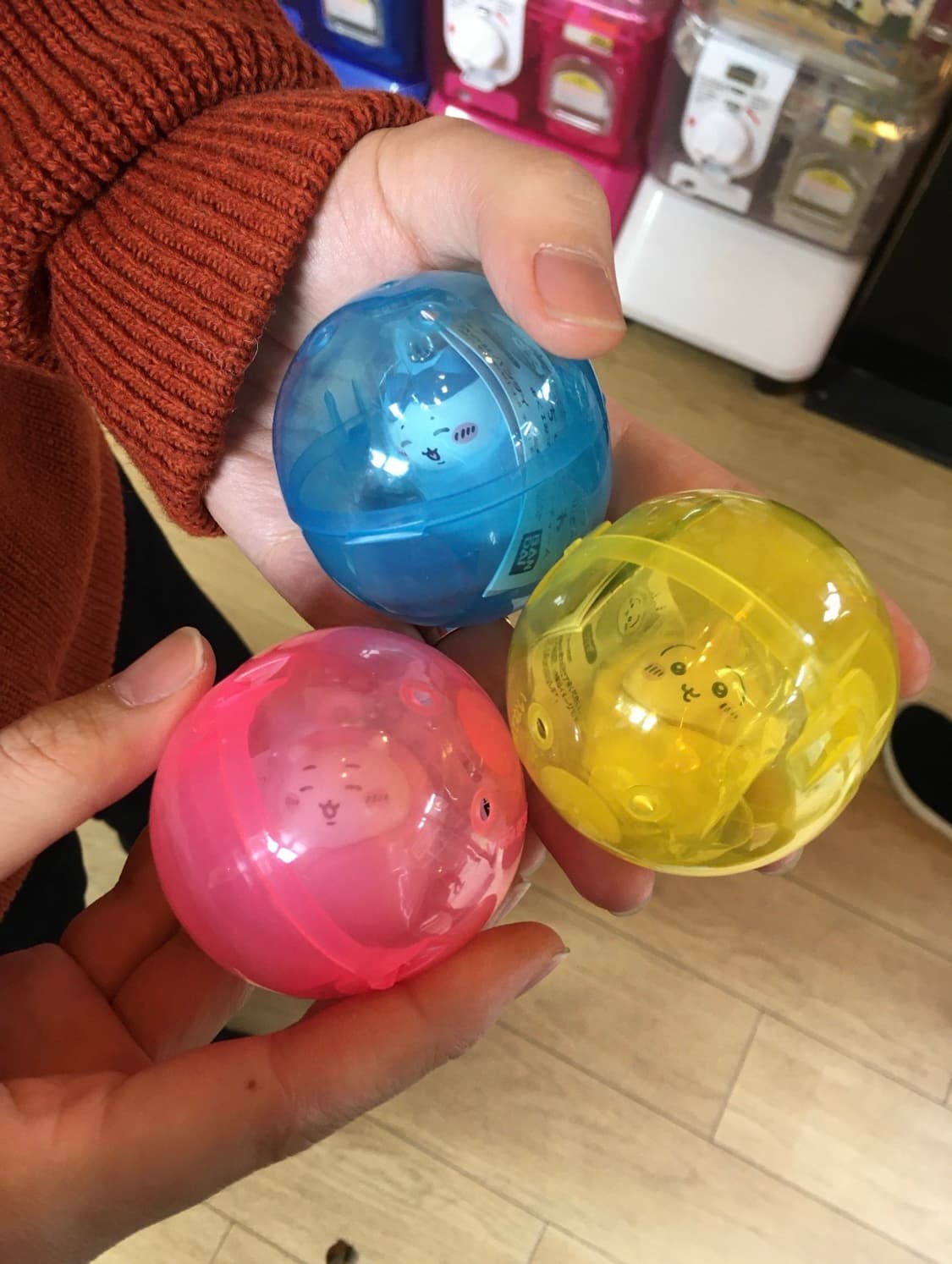 먼작귀 치이카와 포대기 가챠 하치와레, 우사기 상품이미지1