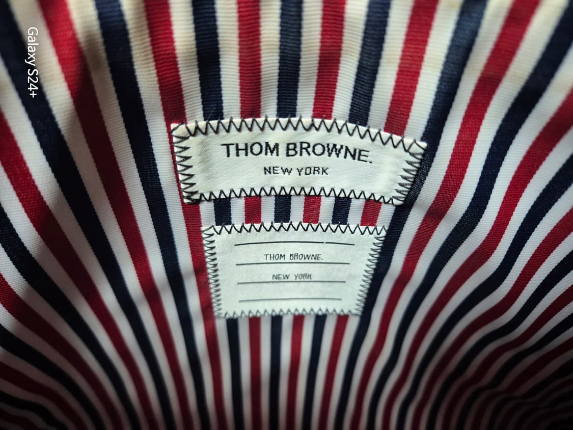 톰브라운 블랙 클러치백 (L) 상품이미지4