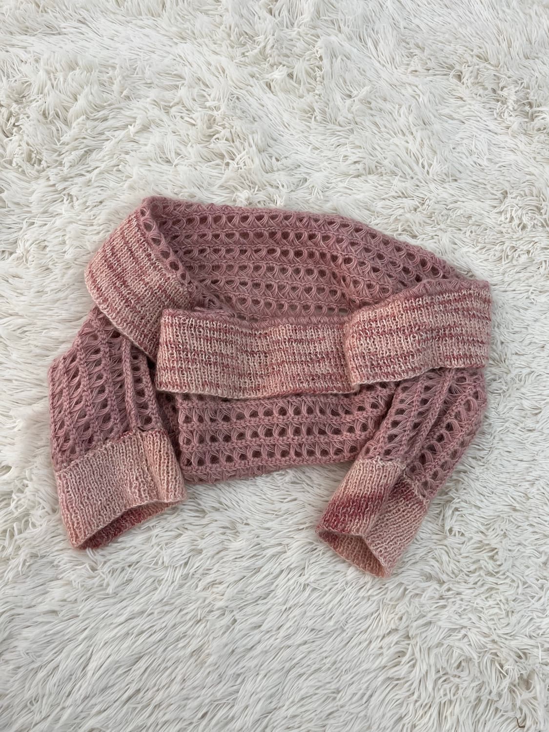 핑크볼레로가디건 상품이미지1