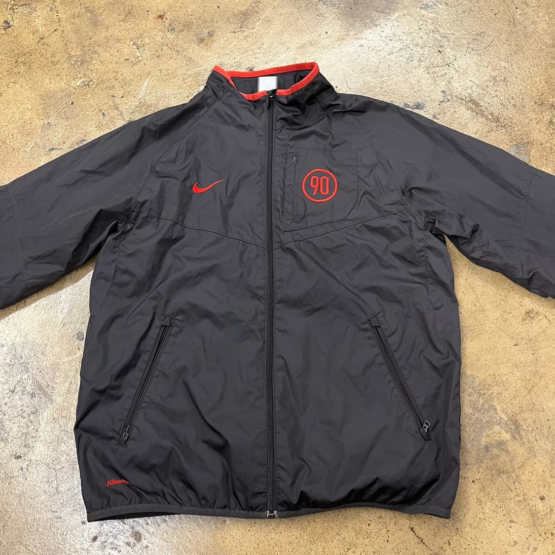 [정품/M] 나이키 브라운 바람막이 자켓 b10 상품이미지3