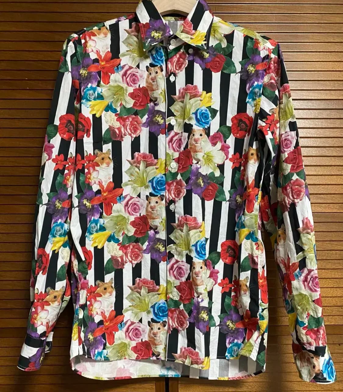 히스테릭 글래머 힐링 패턴 멀티 셔츠 상품이미지1