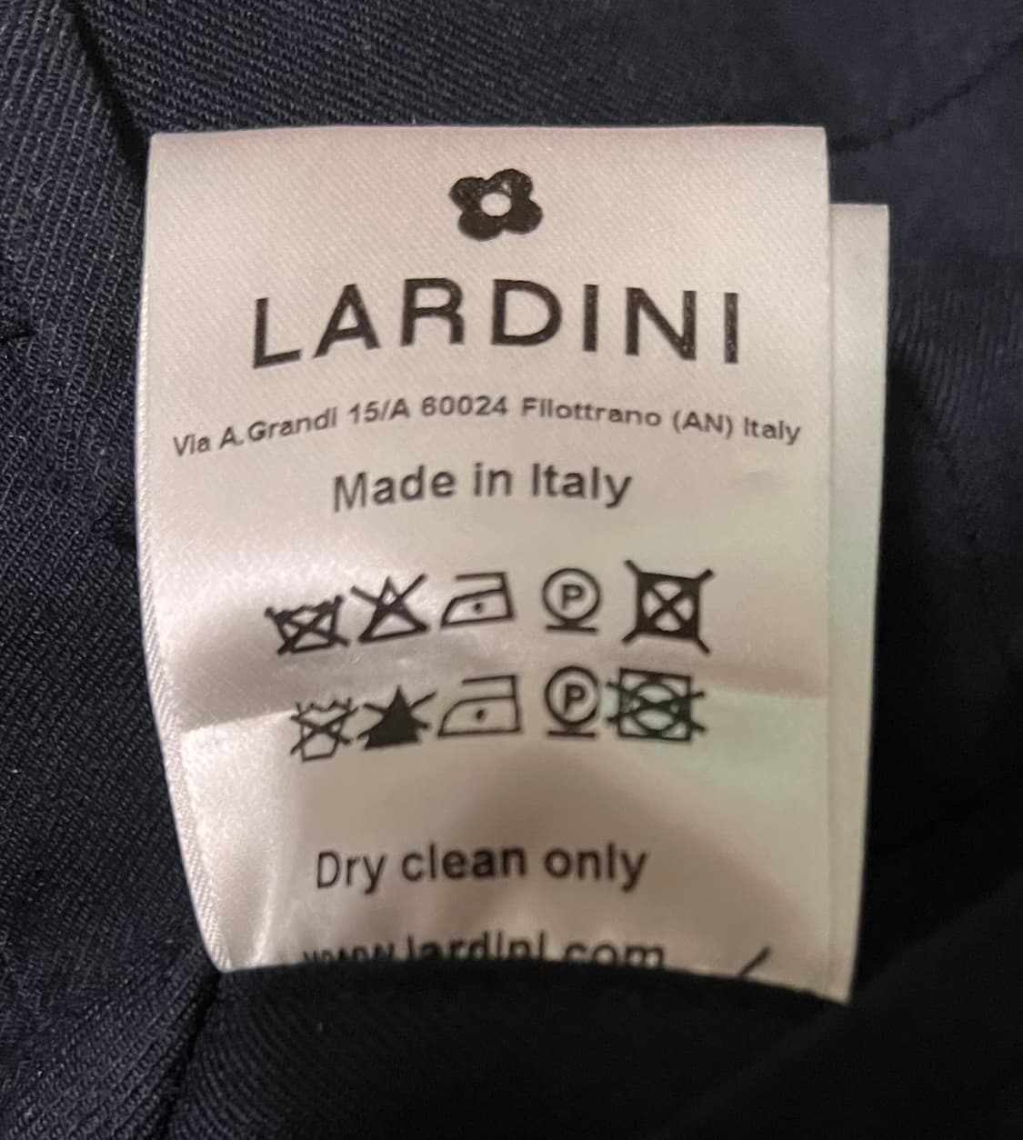라르디니 Lardini 남성 팬츠 56 다크네이비 상품이미지6