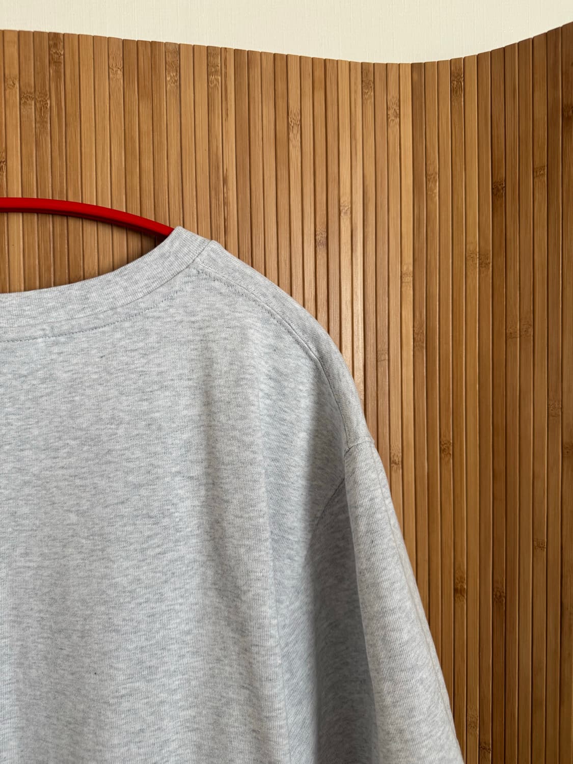 자크뮈스 Le T-Shirt Gros Grain멜란지 XL 반팔티셔츠 상품이미지7