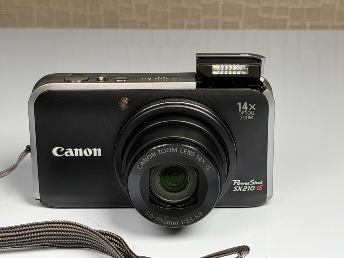 캐논 SX 210 IS 빈티지 레트로 감성 카메라 상품이미지2