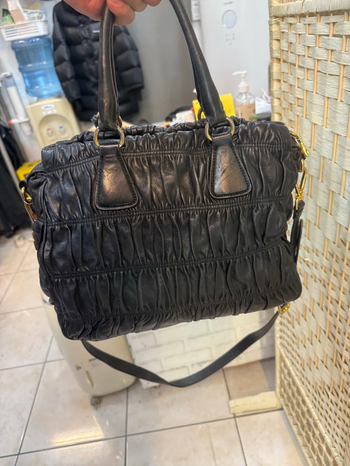 정품 프라다 고푸레 2way백 팝니다 상품이미지4