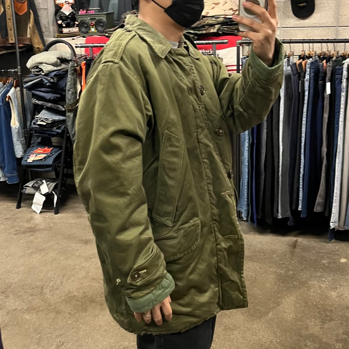 50s 미공군 B-9 플라이트 파카 (105) 상품이미지8