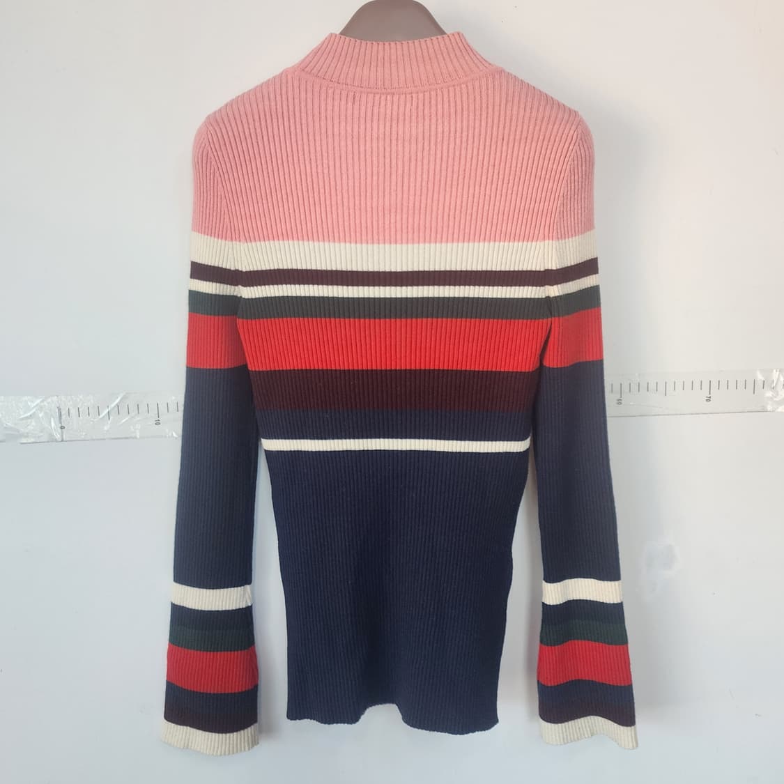 SJYP 스트라이프 골지 니트(치마세트) 상품이미지7