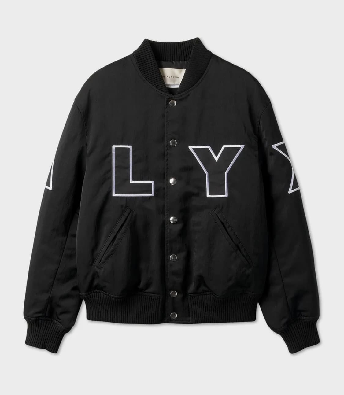 알릭스 아웃라인 로고 프린트 봄버 재킷 상품이미지1