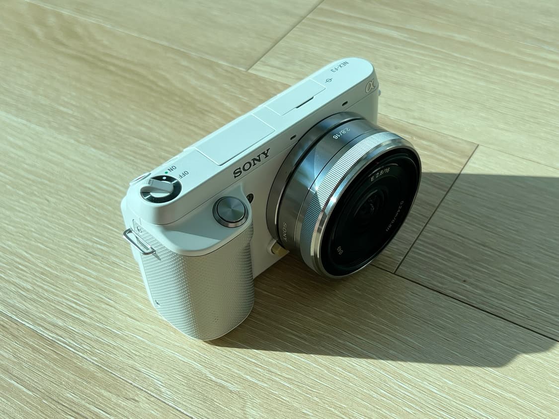NEX-F3, 16mm, 18-55 OSS 박스셋 판매 (화이트) 상품이미지4