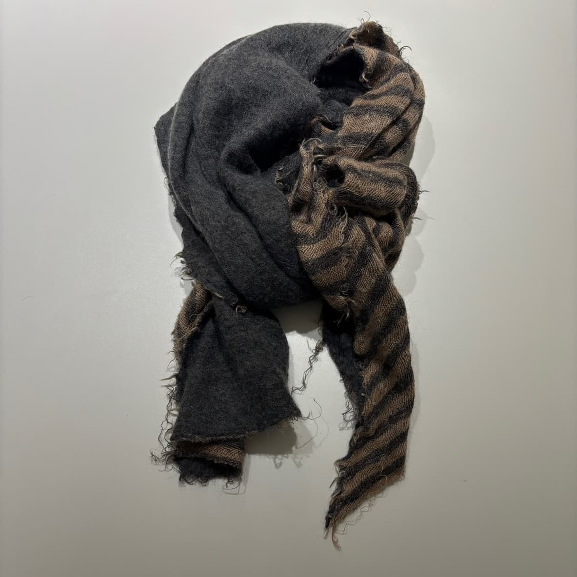 빈티지 스트라이프 그런지 머플러 상품이미지6