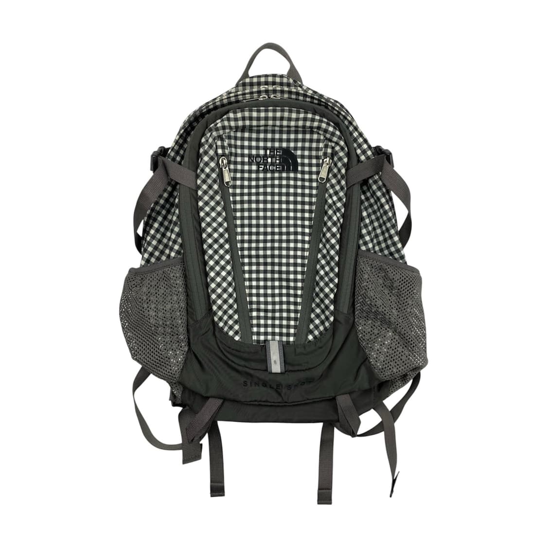 노스페이스 깅엄체크 싱글샷 백팩 상품이미지1
