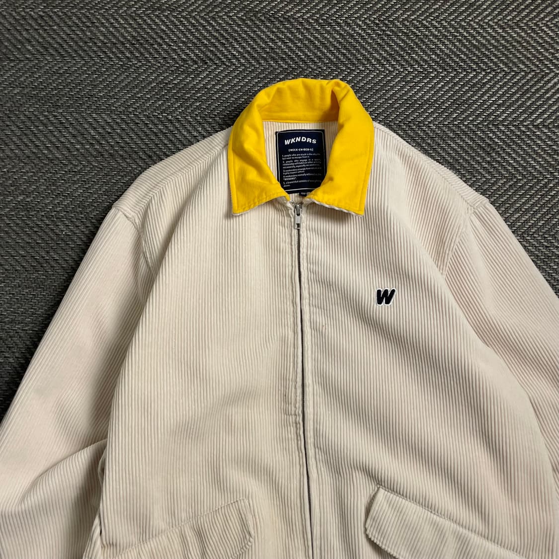 위캔더스 코듀로이 워크 자켓 브라운o 4010 상품이미지4