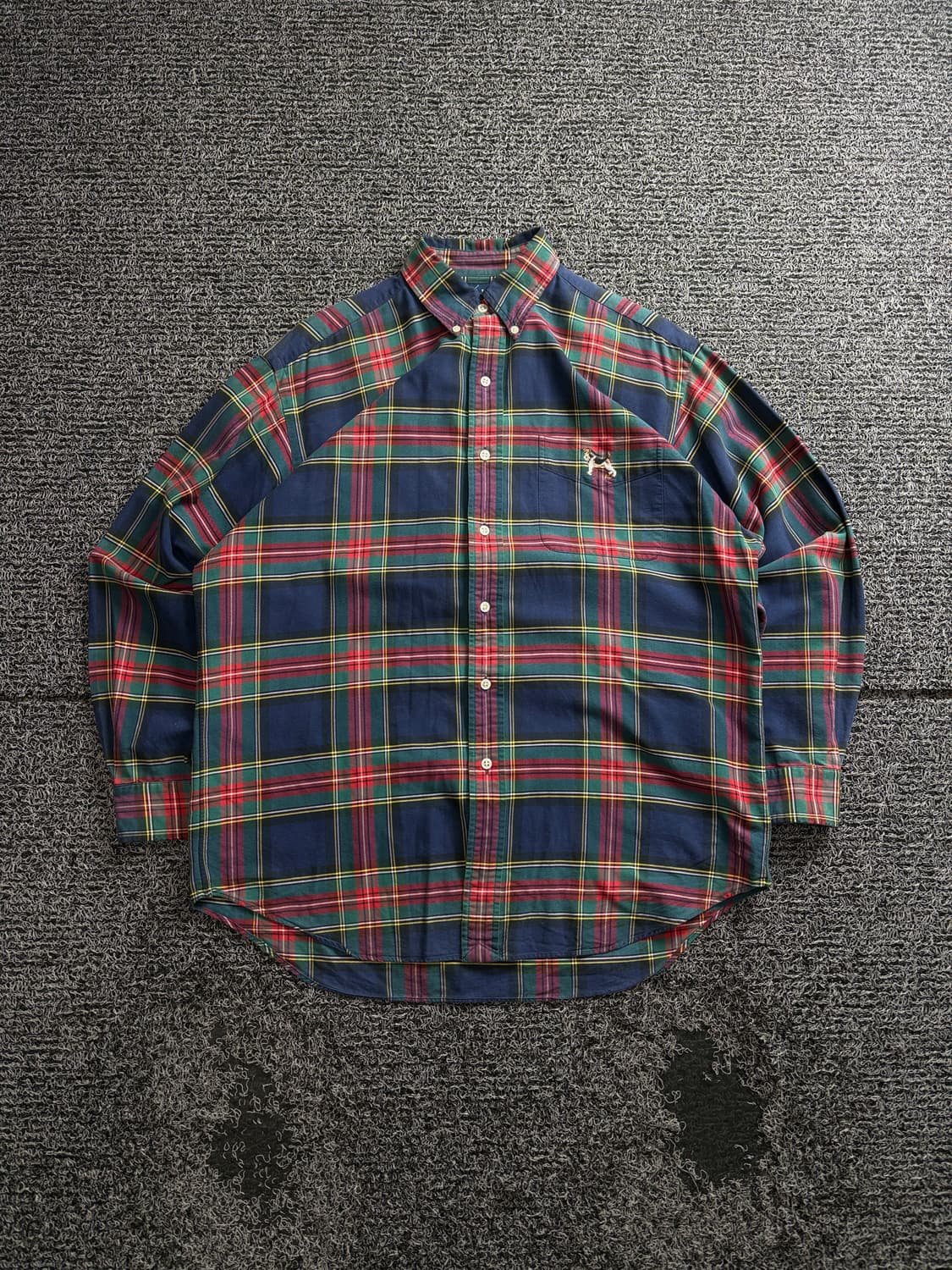 90s 폴로 랄프로렌 블레이크 체크 아카이브 셔츠 3252 상품이미지2