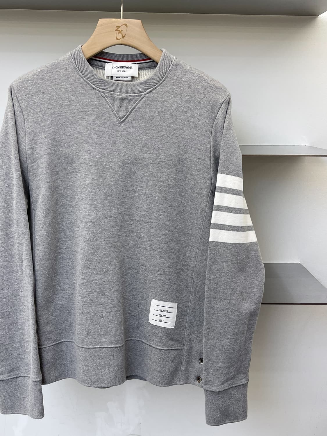 톰브라운 24F/W 4-bar 스웻셔츠 상품이미지2