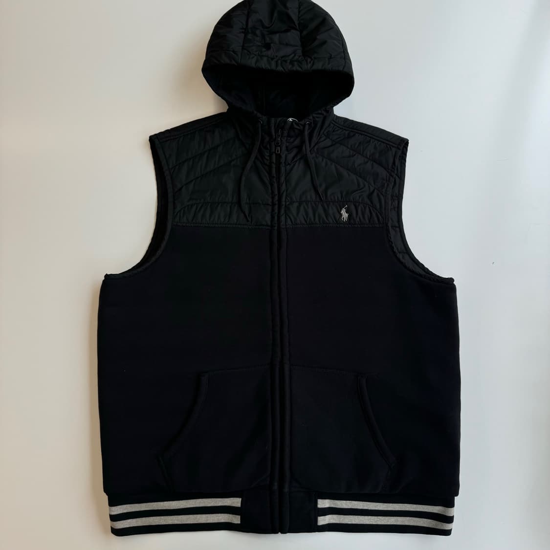 Polo  폴로 랄프로렌 신형 자수 후디드 패딩 베스트 상품이미지1