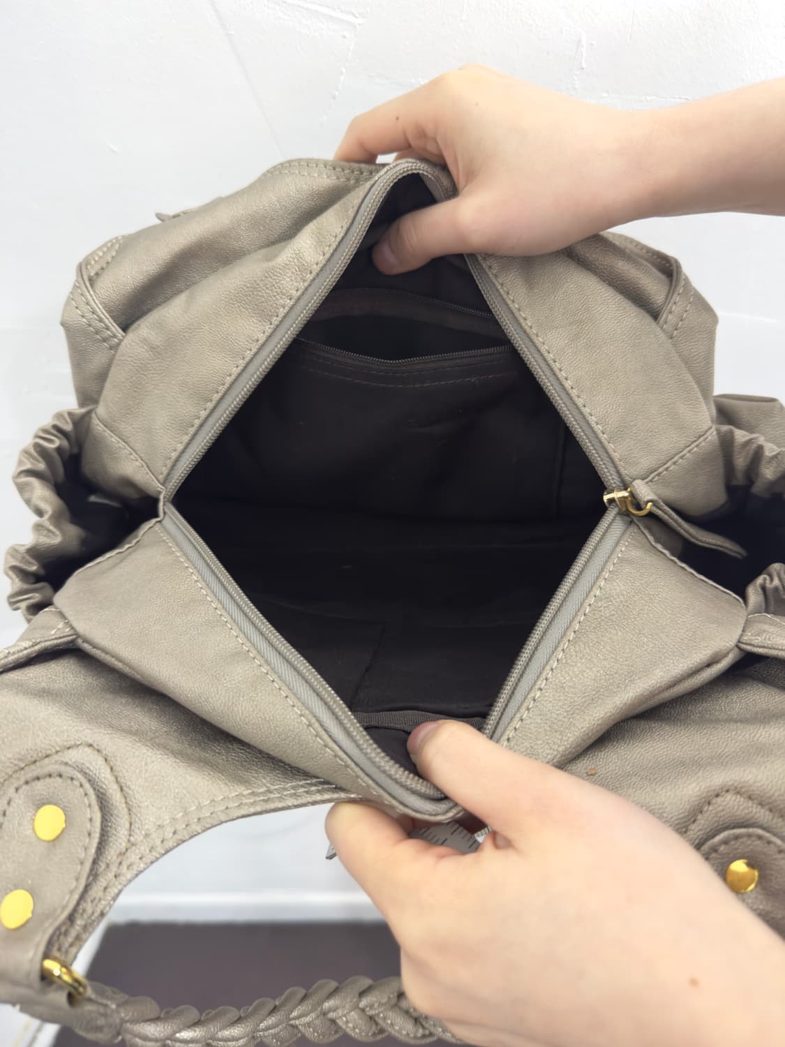 cubic leather bag 상품이미지3
