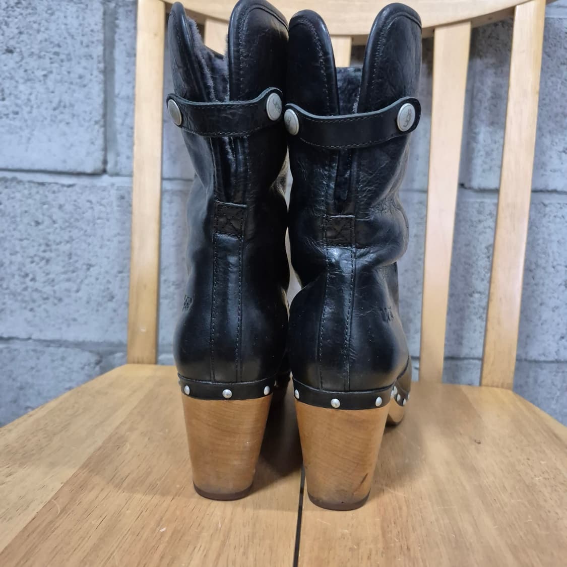 어그 UGG  양털 리네아 가죽 부츠 상품이미지4