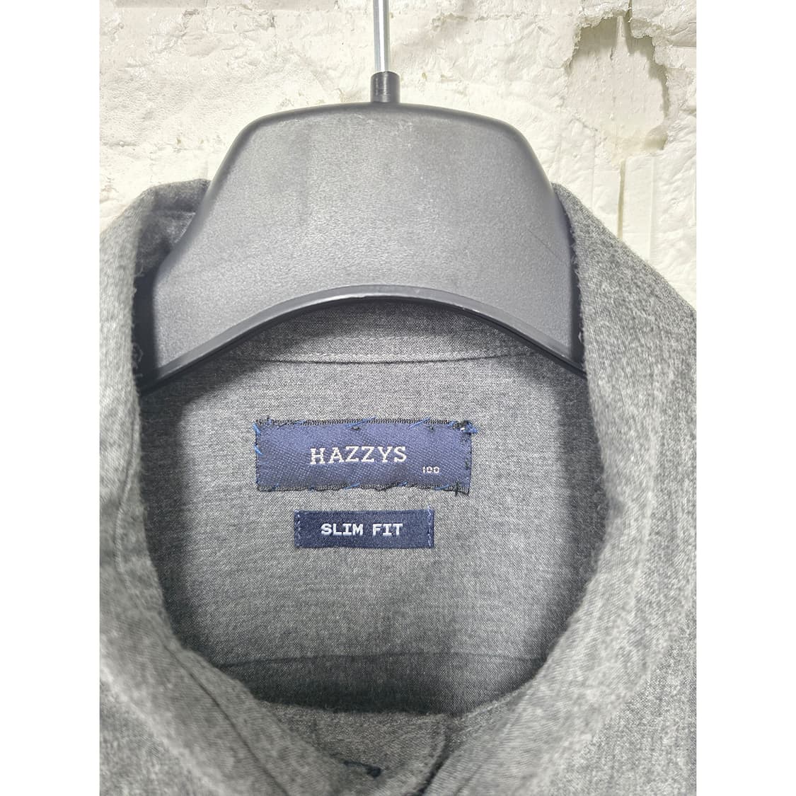 헤지스 남성 슬림핏 스트라이프 셔츠 100 상품이미지2