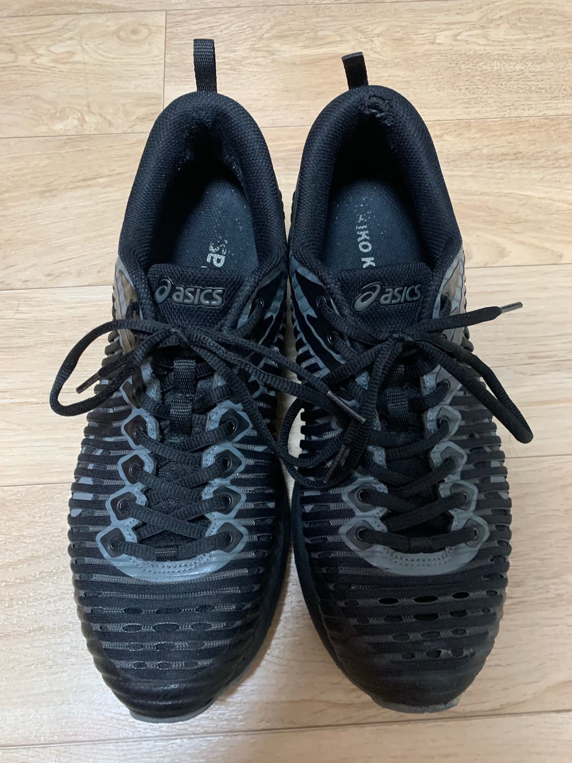 아식스 키코 젤델바 블랙스틸 285 상품이미지1