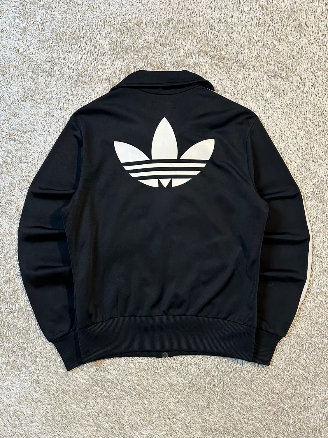 아디다스 ADIDAS 파이어버드 빅로고 트랙탑 져지 블랙 상품이미지3