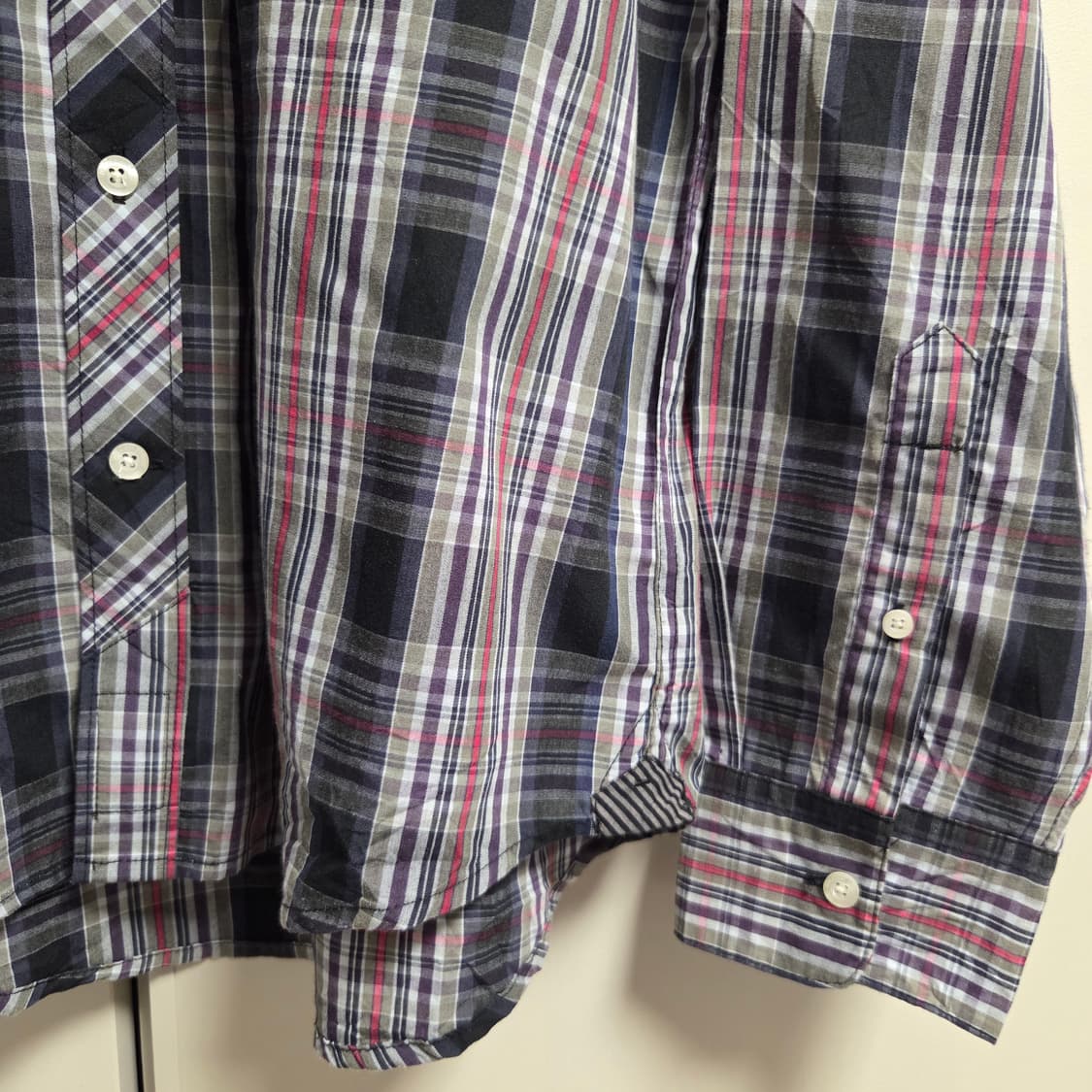 Volcom 볼컴 아메리칸 체크 셔츠 L(100) 상품이미지5