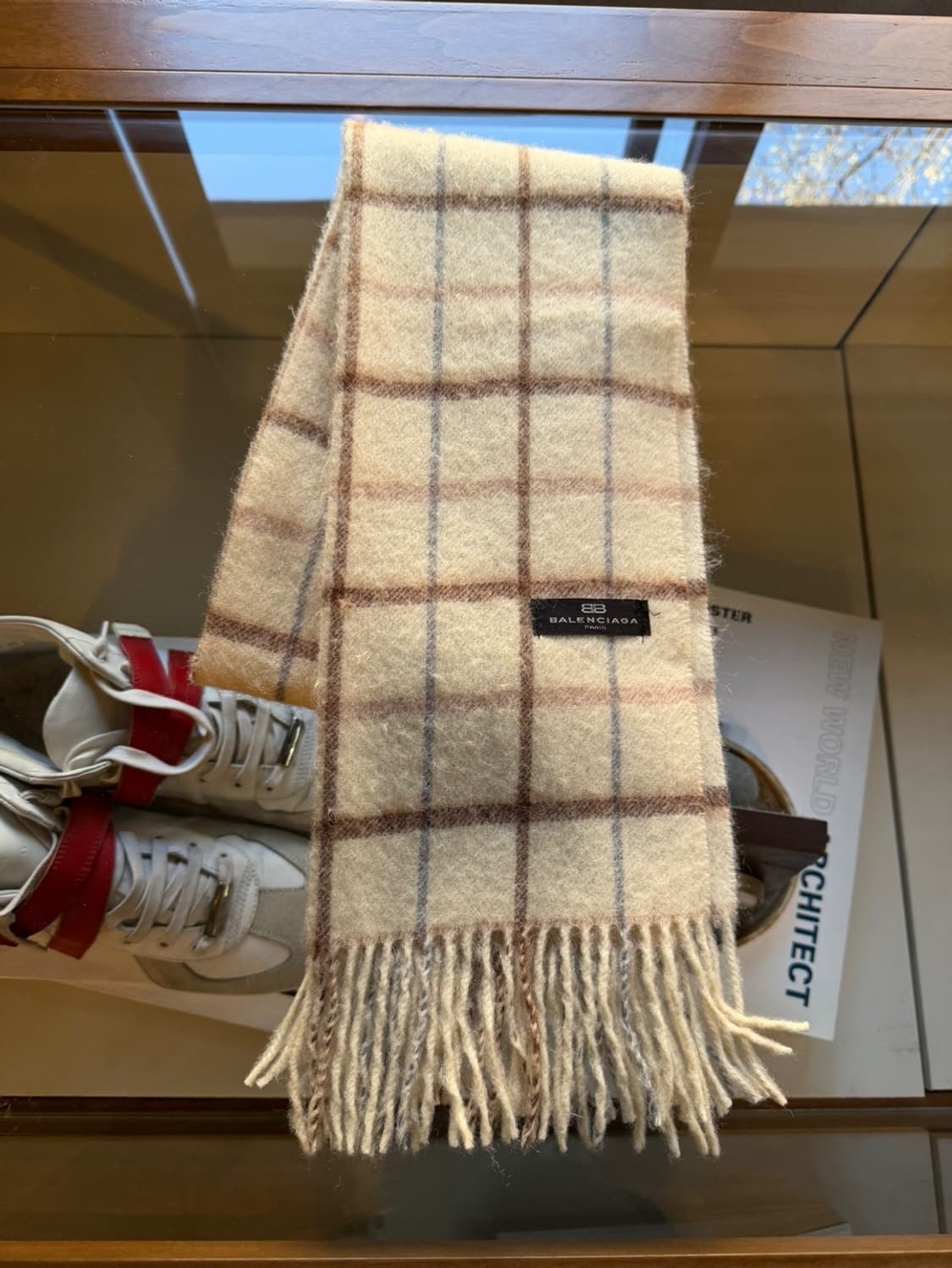 발렌시아가 캐시미어 혼방 머플러 상품이미지6