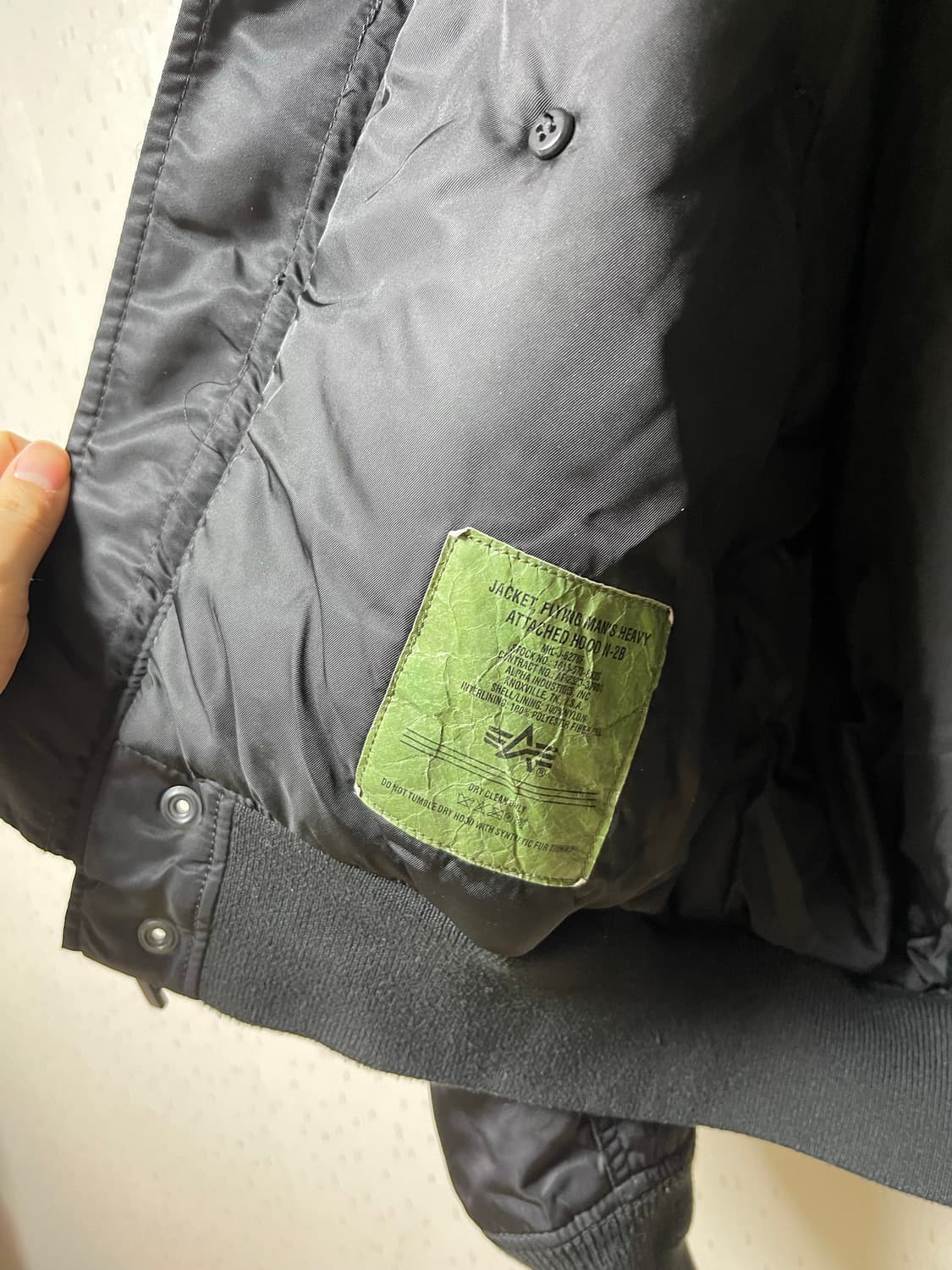 알파인더스트리 n2b 자켓 XL 상품이미지6