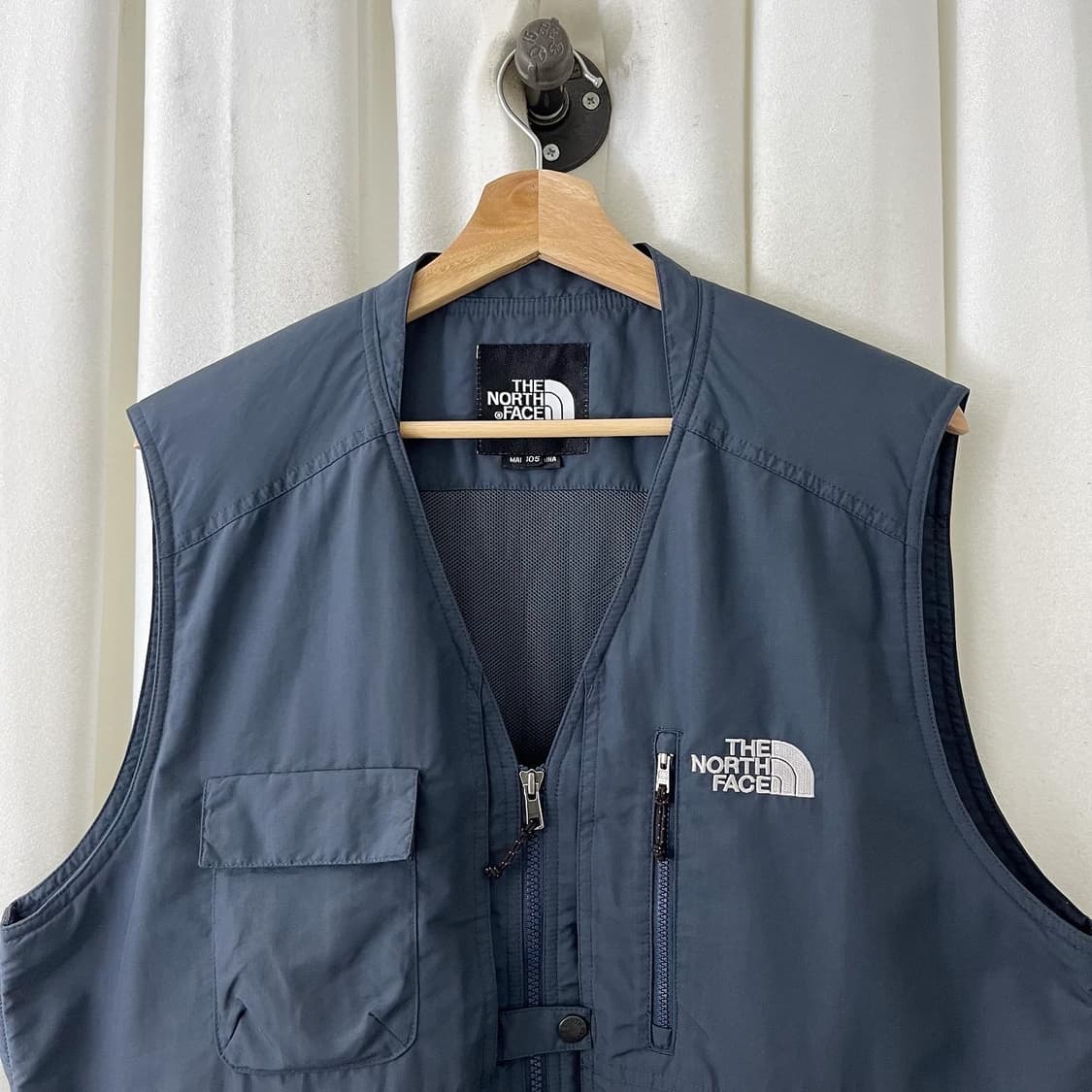 노스페이스 네이비 나일론 베스트 상품이미지2