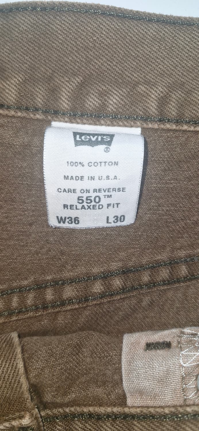 리바이스 550 made in usa 상품이미지4