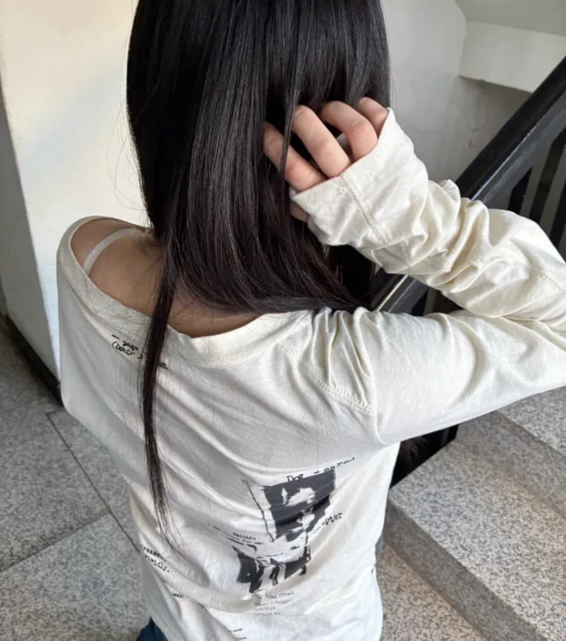 헤일로 Draft Henley Shirt (Aged-cream) 상품이미지4