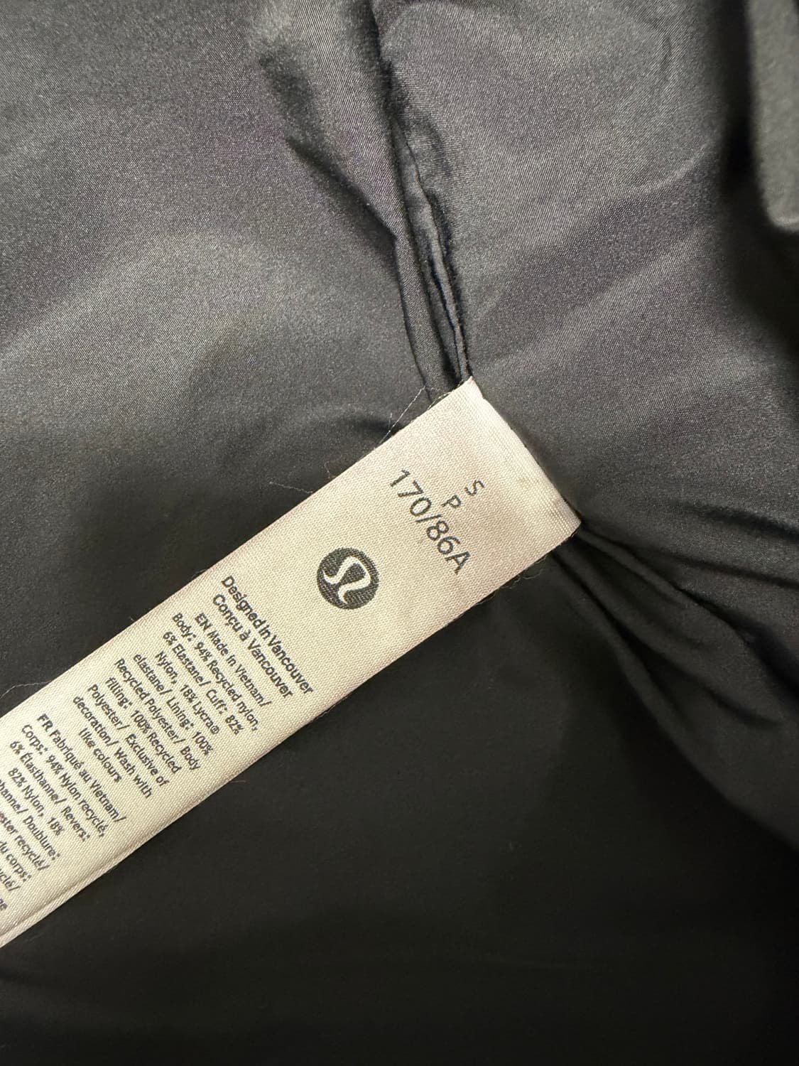 룰루레몬 워터 리지스턴트 인설레이트 후드 자켓 S 상품이미지3