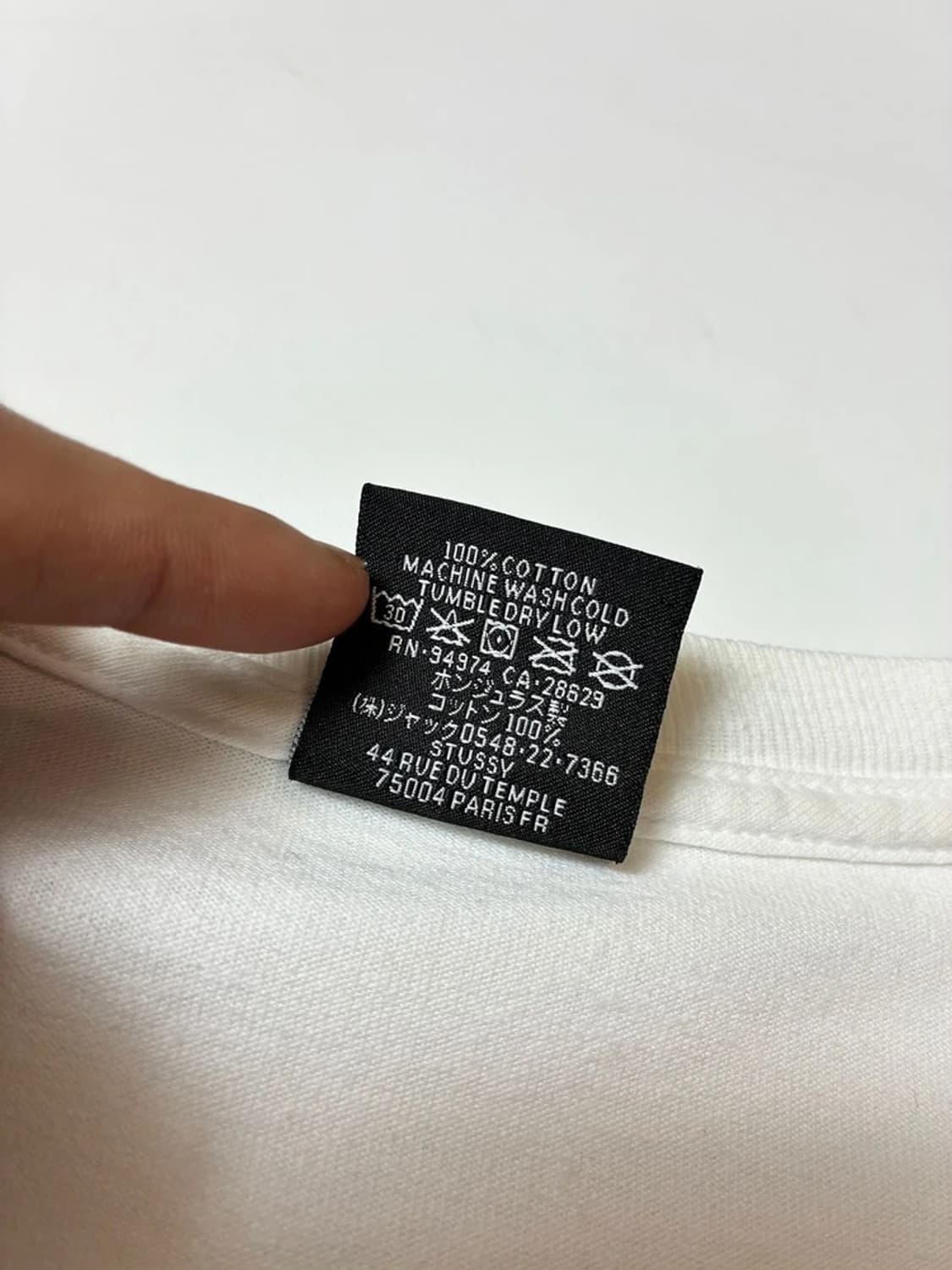 스투시 STUSSY 23ss 플러시 반팔 티셔츠 PN9001 상품이미지10