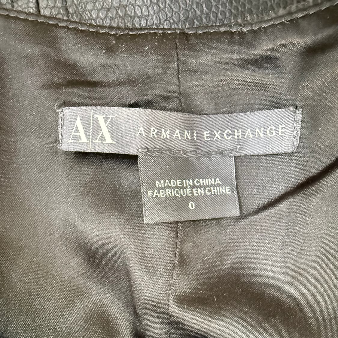 실측확인 아르마니 민소매 가죽 원피스 0304T 상품이미지3